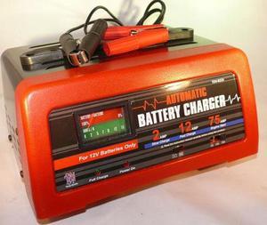 Deep cycle fast charger for 12V 12 volt batteries - 2/10/50 amp charge methods