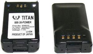 2X Tank® Two Way Radio Battery BPKNB48L Fits Kenwood NX300 Li-ION Replacement