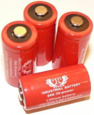 4pc 3.2V Rechargeable Li-Ion CR123 Replacement Batteries FAST USA SHIP