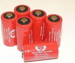 6 CR123A 3V Lithium Battery for alarm laser flashlight USA FRESH INDUSTRIAL USE