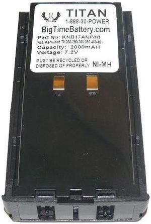 KNB-16A KNB-17A Two-Way Radio Battery for KENWOOD TK-290 TK-390 TK-480 TK-481