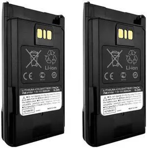 2PACK - FNB-V113 Battery For Vertex Standard VX-450 VX-451 VX-454 Two-Way Radios