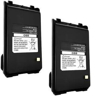 2x 2200mAh BP-265 Li-Ion Battery for ICOM IC-F3001 F4001 IC-F3101D Radio Model