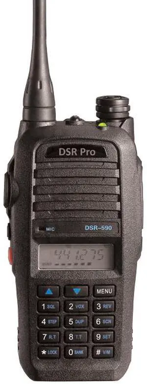Portable VHF 136-174MHz 5W Two Way Radio w/ 128 Channels