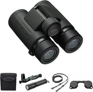Nikon PROSTAFF P3 16774 8x30 Binoculars With Lens Pen, & Flashlight Kit