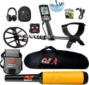 Minelab Equinox 800 Metal Detector w/Pro Find 35, Carry Bag, Finds Pouch