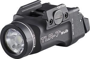 Streamlight 69402 TLR-7 Sub 500-Lumens for 1913 Short Models Tactical Light, Black, Box Packaged