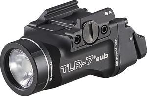 Streamlight 69404 TLR-7 Sub 500-Lumen Pistol Light Without Laser Designed Exclusively and Solely for Railed Springfield Hellcat, Black