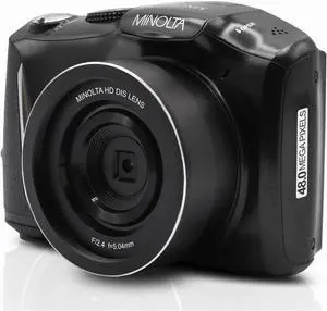 Minolta MND50 48 MP / 4K Ultra HD Digital Camera (Black)