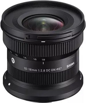 Sigma 10-18mm f/2.8 DC DN Full-Frame Wide-Angle Zoom Contemporary Lens, Canon-RF