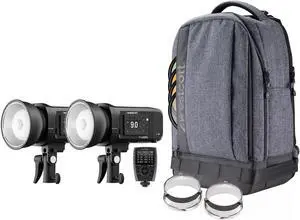 Westcott FJ400 II Strobe 2-Light Backpack Kit with FJ-X3 M Universal Trigger