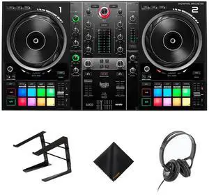 Hercules DJ Control Inpulse 500 Portable Controller+Headphones+Laptop Stand Kit