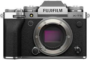 Fujifilm X-T5 Mirrorless 160MP Pixel Digital Camera Body, Silver