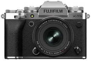 Fujifilm X-T5 Mirrorless Digital Camera with XF 16-50mm f/2.8-4.8 Lens, Silver