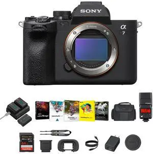 Sony a7 IV Full-Frame Mirrorless Hybrid Digital Camera+Corel Software+Flash Kit