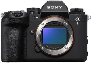 Sony Alpha 1 II Full-Frame 50MP Mirrorless Camera Body, Black