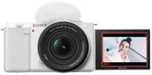 Sony ZV-E10 Mirrorless Camera with 16-50mm f/3.5-5.6 II Interchangeable Lens
