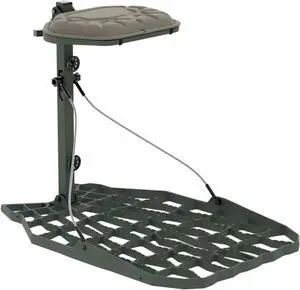 Novix Echo Lightweight Hang On Tree Stand Platform Lock On Tree Stand, Aluminum