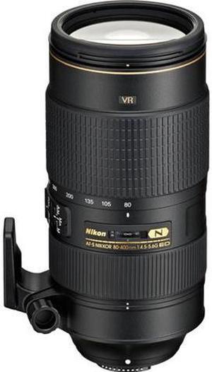 Nikon 2208 SLR Lenses AF-S NIKKOR 80-400mm f/4.5-5.6G ED VR Lens Black