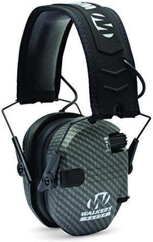 Walker's Game Ear Walker's Razor Slim Electronic Muff - Carbon