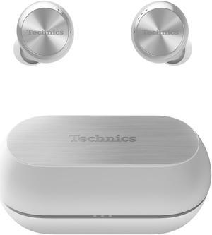 Technics EAH-AZ70W Bluetooth True Wireless Noise Cancelling Earbuds (Silver)