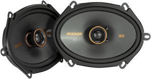 Kicker Ex5.2 5.25" Car Audio Component Speakers w/ Tweeters & Crossovers