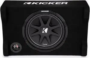 Kicker 48CDF124 Comp 12" Down-Firing Loaded Subwoofer Enclosure Kicker 48CDF124 Comp 12" Down-Firing Loaded Subwoofer Enclosure