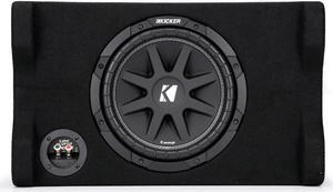 Kicker 48CDF104 Comp 10" Down-Firing Loaded Subwoofer Enclosure