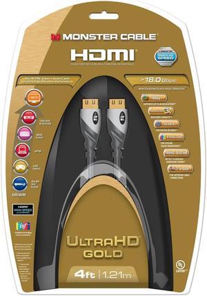 Monster Gold Advanced HDMI Cable - 4ft (140691)