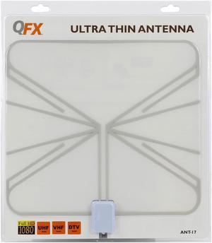 QFX ANT-17 HD/DTV Ultra-Thin Transparent Antenna