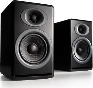 Audioengine P4 Premium Passive Bookshelf Speaker - Pair (Black)