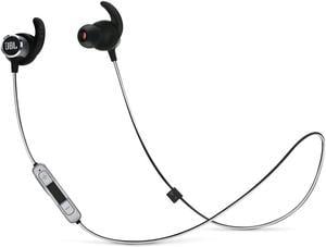 JBL Reflect Mini 2 Wireless Sport Earbuds with Three-Button Remote and Microphone (Black)