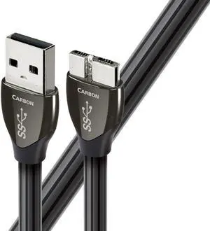 AudioQuest Carbon Micro USB 3.0  to Micro - 2.46 ft. (0.75m)