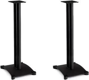 Sanus SF34 Steel Series 34" Bookshelf Speaker Stands - Pair (Black)