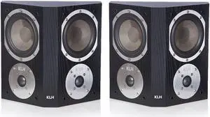 KLH Beacon Surround Speakers - Pair (Black Oak)