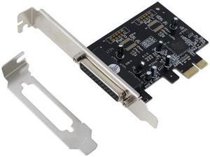SEDNA - PCI Express 1 Port Parallel ECP / EPP Card with Low Profile Bracket included
