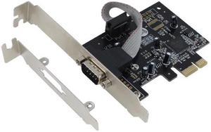 SEDNA - PCI Express 1 Port Serial Adapter Card ( Oxford OXPCIe952 chipset )  ( Low Profile Bracket Included )