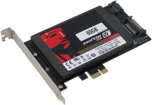 Sedna PCI Express (PCIe) SATA III (6G) SSD Adapter with 1 SATA III Port
