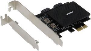 SEDNA - PCI Express (PCIe) 2 Port SATA III ( 6.0 Gbps,Internal ) Host Adapter with cover ( includes Low Profile Bracket )