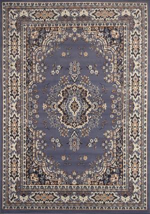 Home Dynamix Rugs Country Blue Oriental 6x8 Area Rug Traditional Persian Bordered Carpet - Actual 5'2" x 7'4"