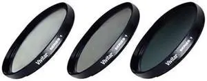 Vivitar UV/CPL/ND Filter Kit - 58mm