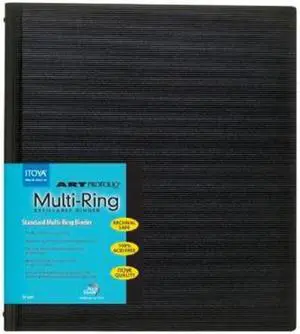 Itoya Art Portfolio Multi-Ring Refillable 13 x 19" Binder