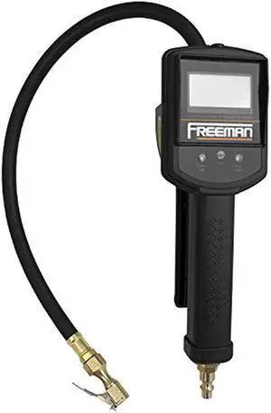 Freeman FS2DTI Freeman Digital Tire Inflator with Work Light and LED Pressure Gauge