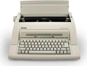 Royal 69147T Scriptor II Personal Portable Electronic Typewriter with 20 Character, 2 Line LCD Display