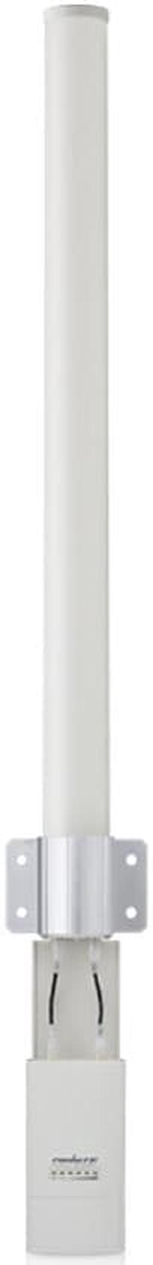Ubiquiti airMAX 3GHz-12dBi OmniDirectional Antenna Ubiquiti Next-Gen 2x2 Dual Polarity MIMO Omni Antenna - Range - SHF - 3.40 GHz to 3.70 GHz - 12 dBi - Base StationPole - Omni-directional