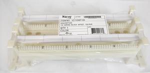 ICC-IC110WF100, Cat5e 110 Block With Feet, 100 Pair