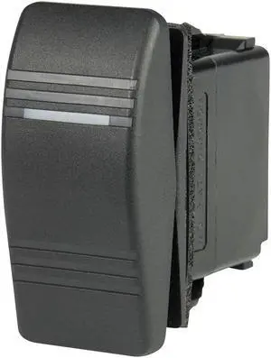 BEP Marine DPDT Contura Switch DPDT Contura Switch - 1-Amber LED - ON or OFF or ON