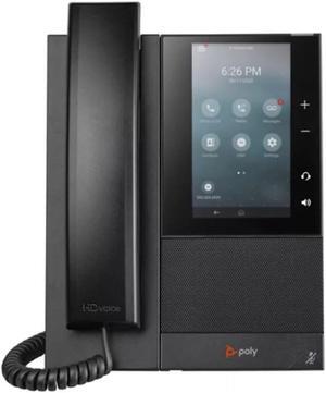 Poly CCX 500 With Handest and Power Supply 2200-49720-001 CCX 500 Business Media Desk Phone With Handset and Power Supply