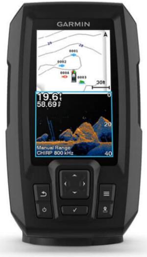 Casematix 11 Waterproof Airtight Marine Fishfinder Case for Garmin Striker 4 GPS Fish Finder/ Striker 4Cv and More Water Fishing and Boating