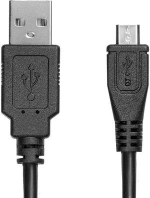 Rocstor Y10C110-B1 Rocstor USB to Micro-USB Cable - USB for Smartphone, Tablet - 60 MB/s - 6 ft - 1 Pack - 1 x Type A Male USB - 1 x Type B Male Micro USB - Nickel Plated - Shielding - Black
